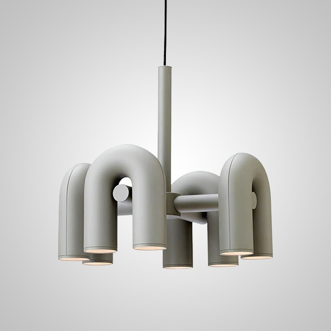 Подвесная люстра FANNY 8 Green ImperiumLoft