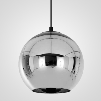 Подвесной светильник Copper Shade Chrome D40 ImperiumLoft