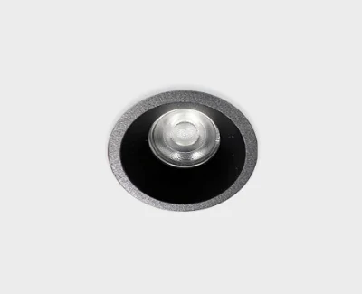 DL 3027 black светильник встраиваемый
