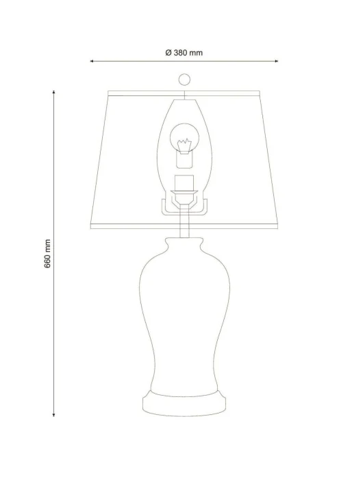 Настольная лампа Lucia Tucci Harrods T934.1
