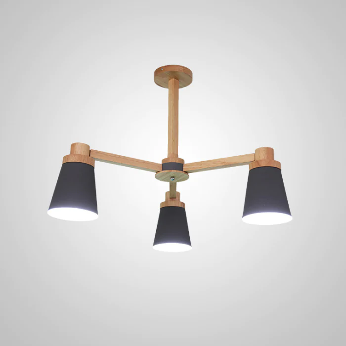Потолочная люстра PROP 3 Grey ImperiumLoft
