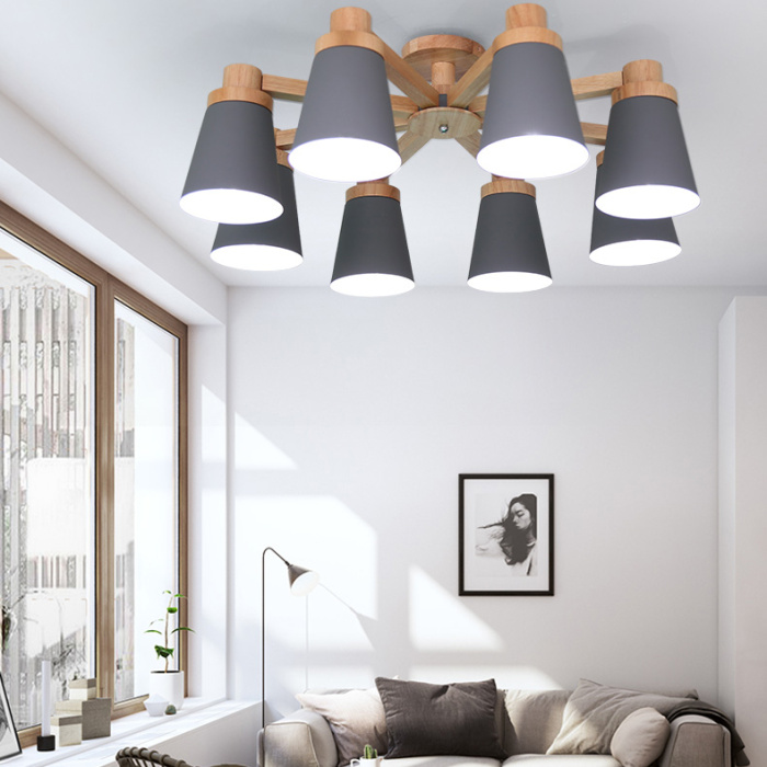 Потолочная люстра PROP 3 Grey ImperiumLoft