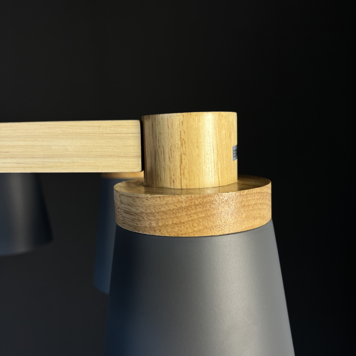 Потолочная люстра PROP 3 Grey ImperiumLoft