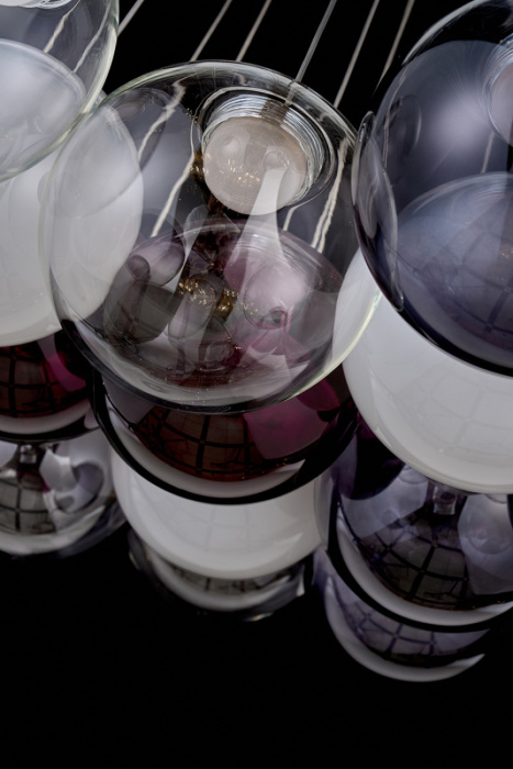 Подвесная люстра Leon Molecule LE7723/13 Chrome