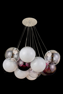 Подвесная люстра Leon Molecule LE7723/13 Chrome