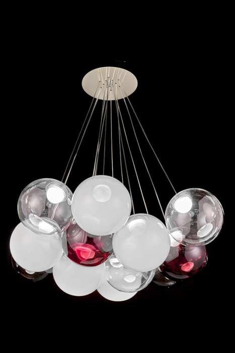 Подвесная люстра Leon Molecule LE7723/13 Chrome