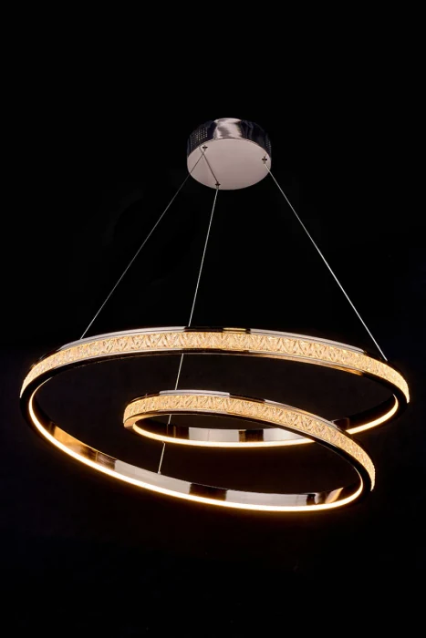 Подвесная люстра Leon Aida LE7707/800Z Black Chrome