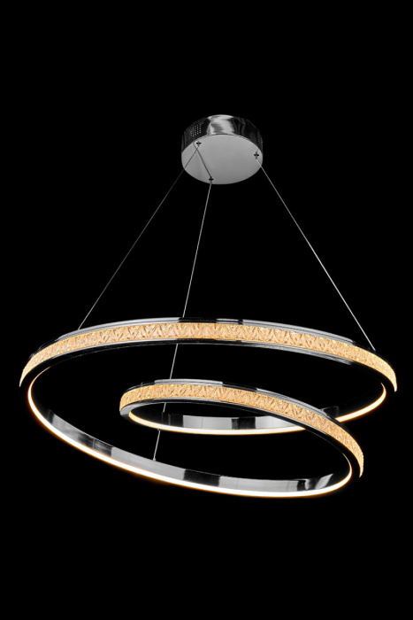 Подвесной светильник Leon Aida LE7707/800Z Black Chrome