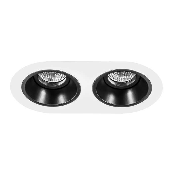 Комплект из светильников и рамки DOMINO Domino Lightstar D6560707