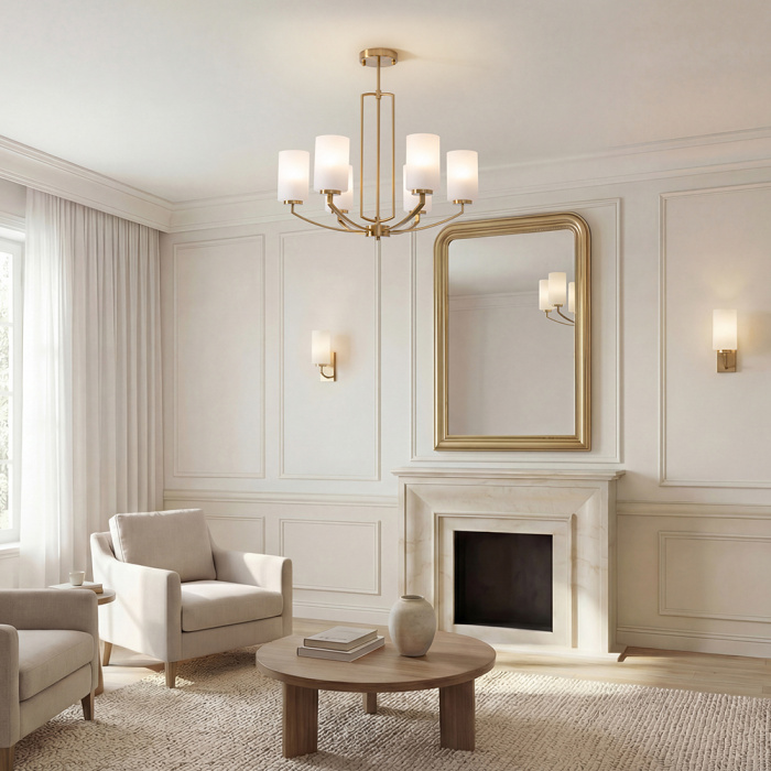 Люстра на штанге Freya Arricci FR2059PL-06BS