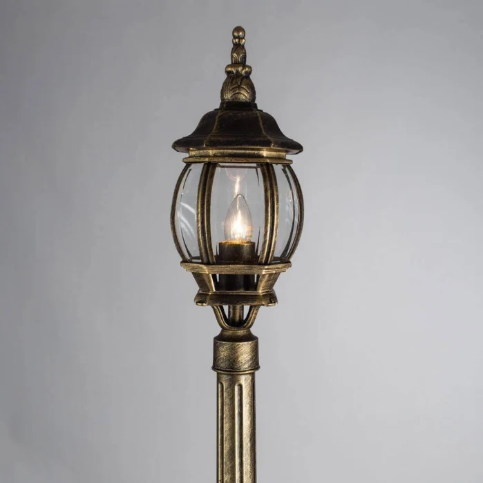 Садово-парковый светильник Arte Lamp Atlanta A1047PA-1BN