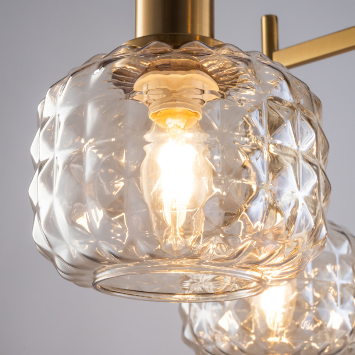 Люстра на штанге Freya Fero FR5366CL-07BS