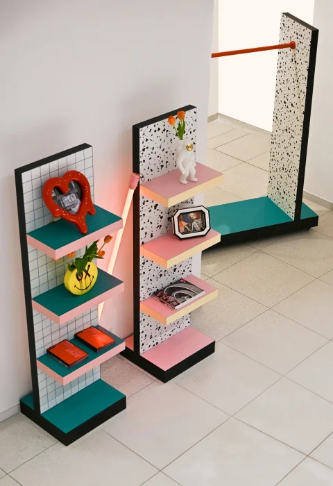 Вешалка Seletti Superstender Terrazzo 16516