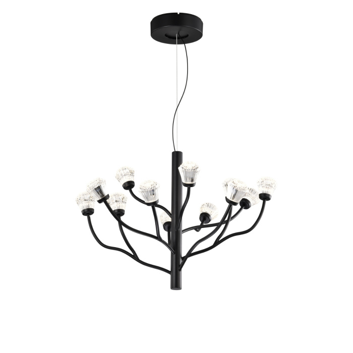 Подвесная люстра Delight Collection P0550 P0550-12A black