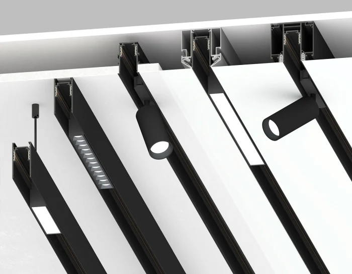 Шинопровод низковольтный встраиваемый Magnetic Ambrella light GL3339