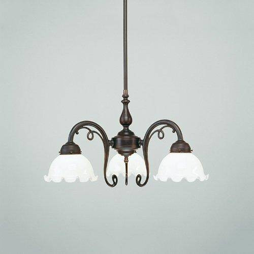 Люстра на штанге Berliner Messinglampen D16-16opA