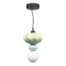 Светильник подвесной ST-Luce черный/зелёный,Синий, опаловый LED 1*8W 3000K SL6134.403.01