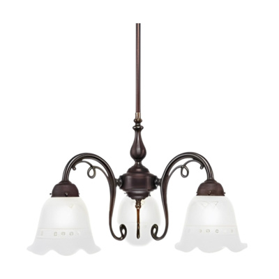 Люстра на штанге Berliner Messinglampen D16-20crA