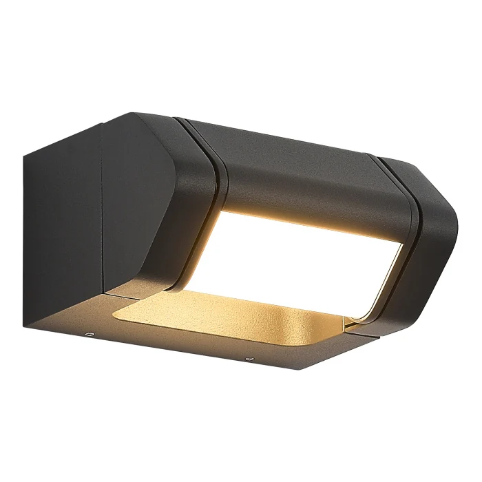 Светильник уличный настенный ST-Luce темно-серый LED 1*8W 3000K SL9540.701.01