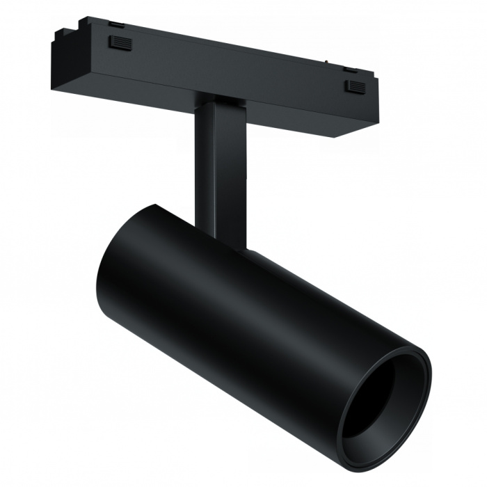 Светильник трековый магнитный поворотный iLedex VISION SMART 4825-042-D55-18W-38DG-BK (раб. с Алисой)