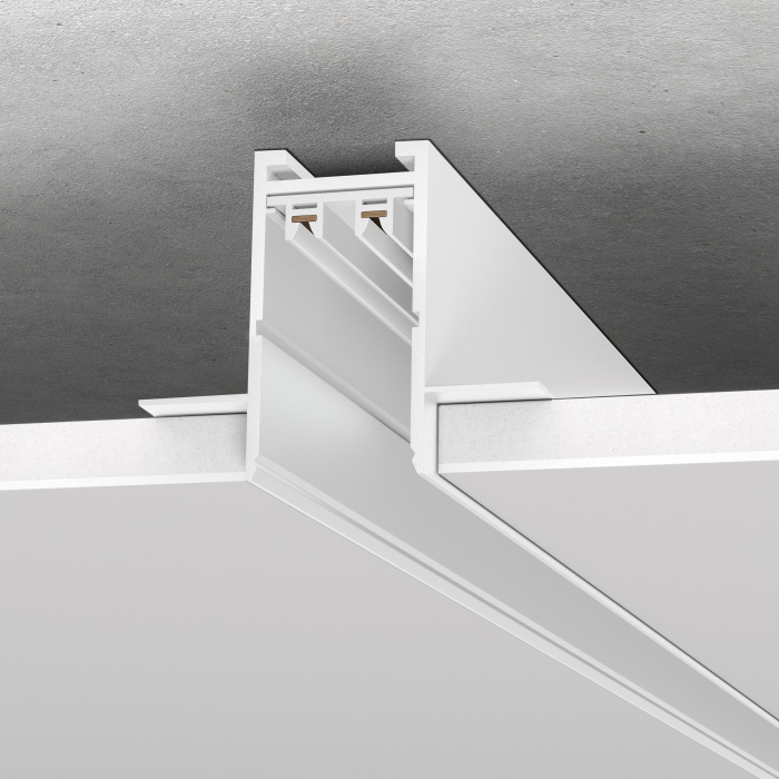 Шинопровод SKYLINE 220 встраиваемый ST-Luce Белый Длина 1 000мм ST021.519.00