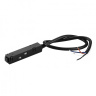 Ввод питания для магнитного шинопровода iLedex VISION POWER INN 4822-L2000-BK