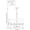 Подвесная люстра Lightstar Flume 723065