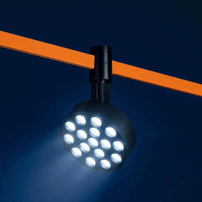Трековый однофазный светильник Lightstar Due Hermes 210747