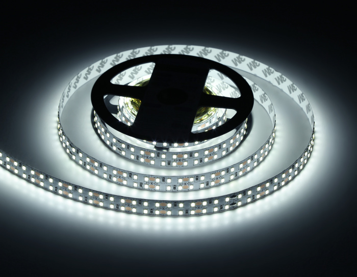 Светодиодная лента двухрядная Ambrella Light GS1603 2835 240Led /19.2W m/ 12V IP20 6500K 5m Ambrella light GS1603