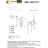 Светильник настенный Omnilux Taranto OML-74401-01