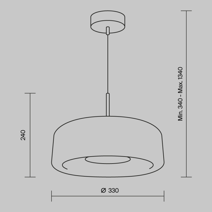 Подвесной светильник Maytoni Madmen MOD127PL-L6AM