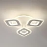 8255/62CL LEDIO LN 000 белый, металл/акрил Светильник потолочный с ПДУ LED 62W+подсветка 220V VIKKI