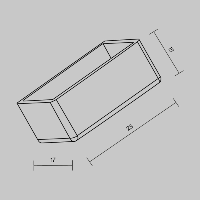Заглушка Maytoni Elasity O-TR001-SEC