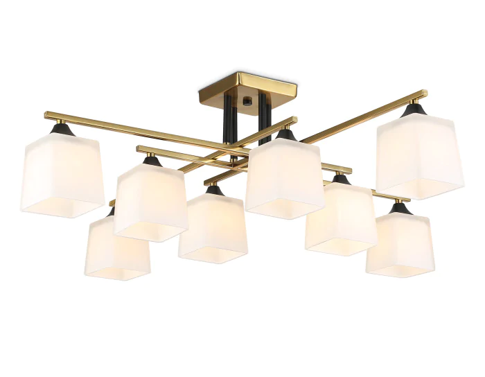 Люстра на штанге со стеклянными плафонами AMBRELLA light TR303044
