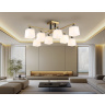 Люстра на штанге со стеклянными плафонами AMBRELLA light TR303044