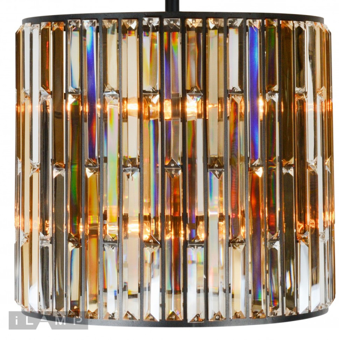 Подвесная люстра iLamp Royal 10390-5+5P BK