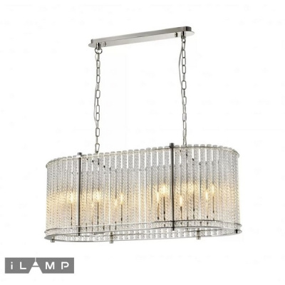 Подвесной светильник iLamp MANHATTAN P2554-12 NICKEL