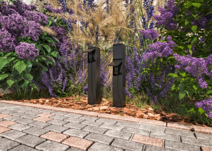 Уличный блок розеток Maytoni Nido O460FL-GF02SC