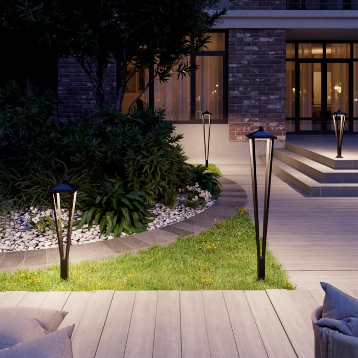 Садово-парковый светильник Odeon Light Bearitz 6655/12GA