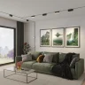 Низковольтный накладной шинопровод, длина 2м (заглушки в комплекте) Novotech Easy 135264