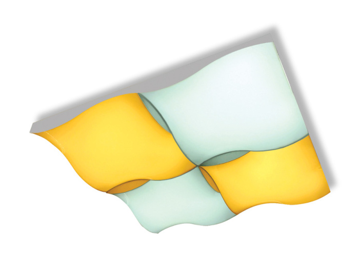 Потолочный светодиодный светильник с пультом Ambrella light FP2354