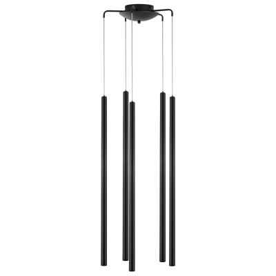 Подвесная люстра TUBO LED 25W 1500LM 25G ЧЕРНЫЙ 3000K Lightstar L5T747337