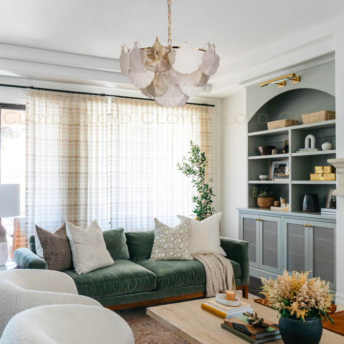 Люстра Cloyd POLYNESIA C14 / Ø65 см - золото (арт.10966)