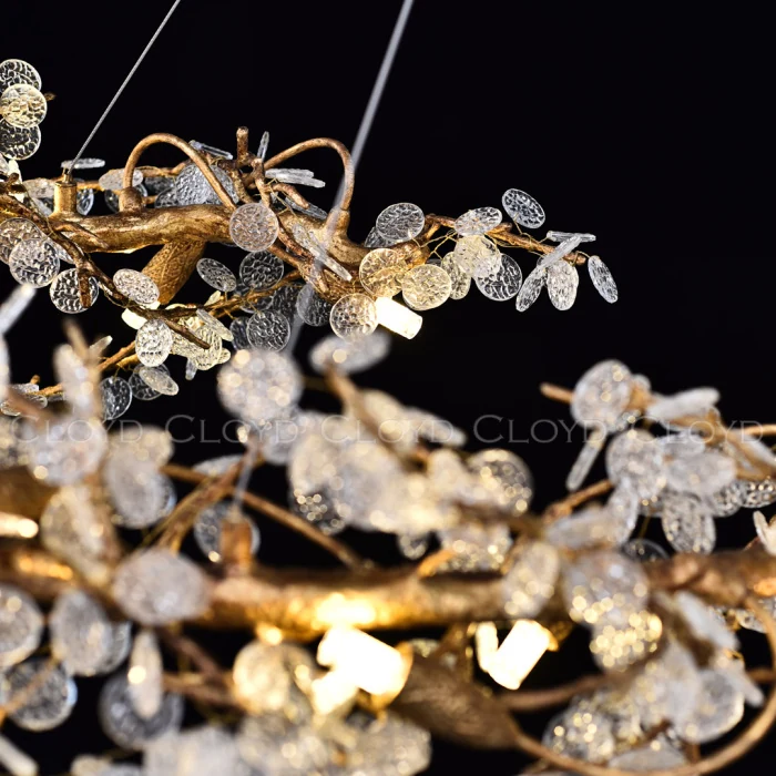 Люстра Cloyd HAOMA C16 / L120 см - латунь (арт.11110)