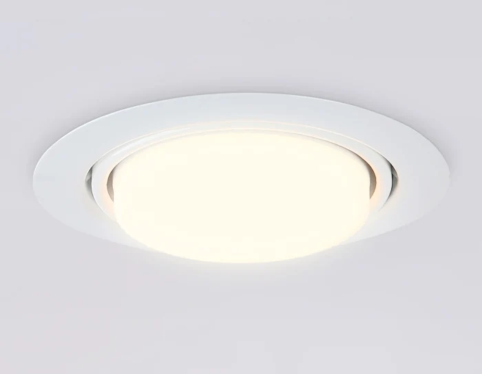 Светильник встраиваемый поворотный со сменной лампой GX53 Ambrella light G10122