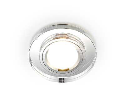 Встраиваемый точечный зеркальный светильник MR16 Ambrella light 8060 CL