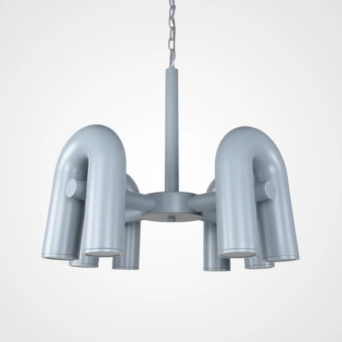 Подвесная люстра FANNY 8 Grey ImperiumLoft