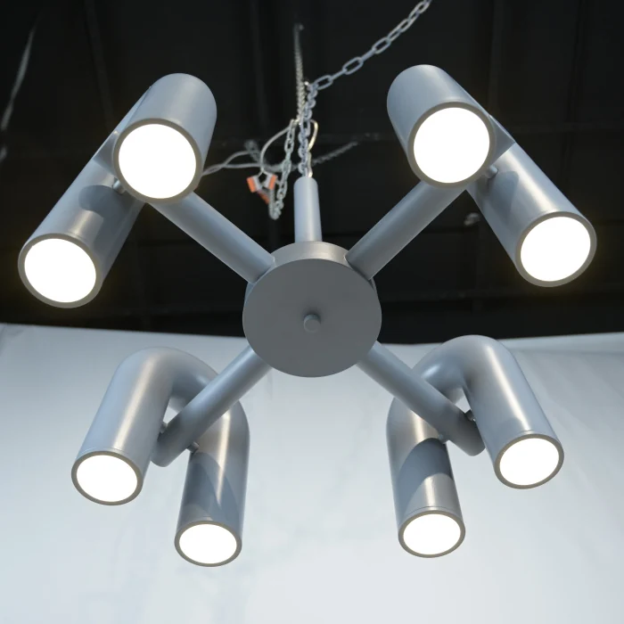Подвесная люстра FANNY 8 Grey ImperiumLoft