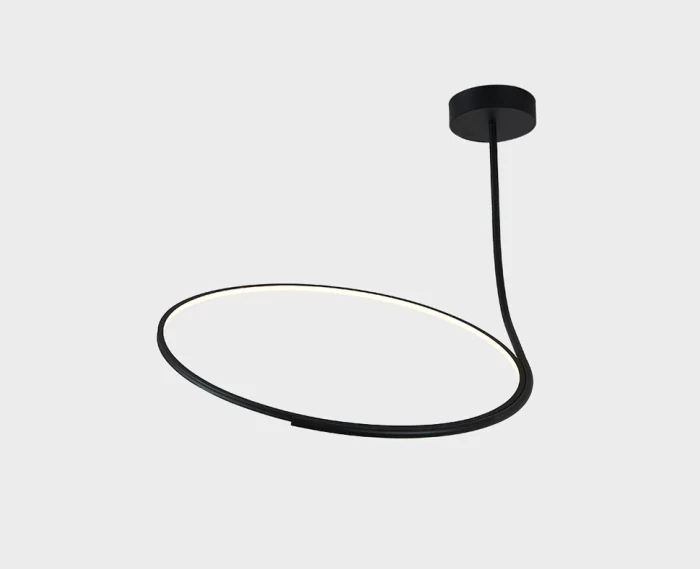 Светильник подвесной ITALLINE IT013-6025 black 3000K