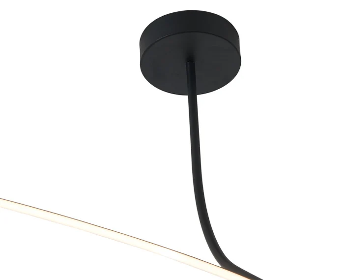 Светильник подвесной ITALLINE IT013-6025 black 3000K